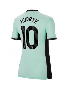 Chelsea Mykhailo Mudryk #10 Ausweichtrikot für Frauen 2023-24 Kurzarm